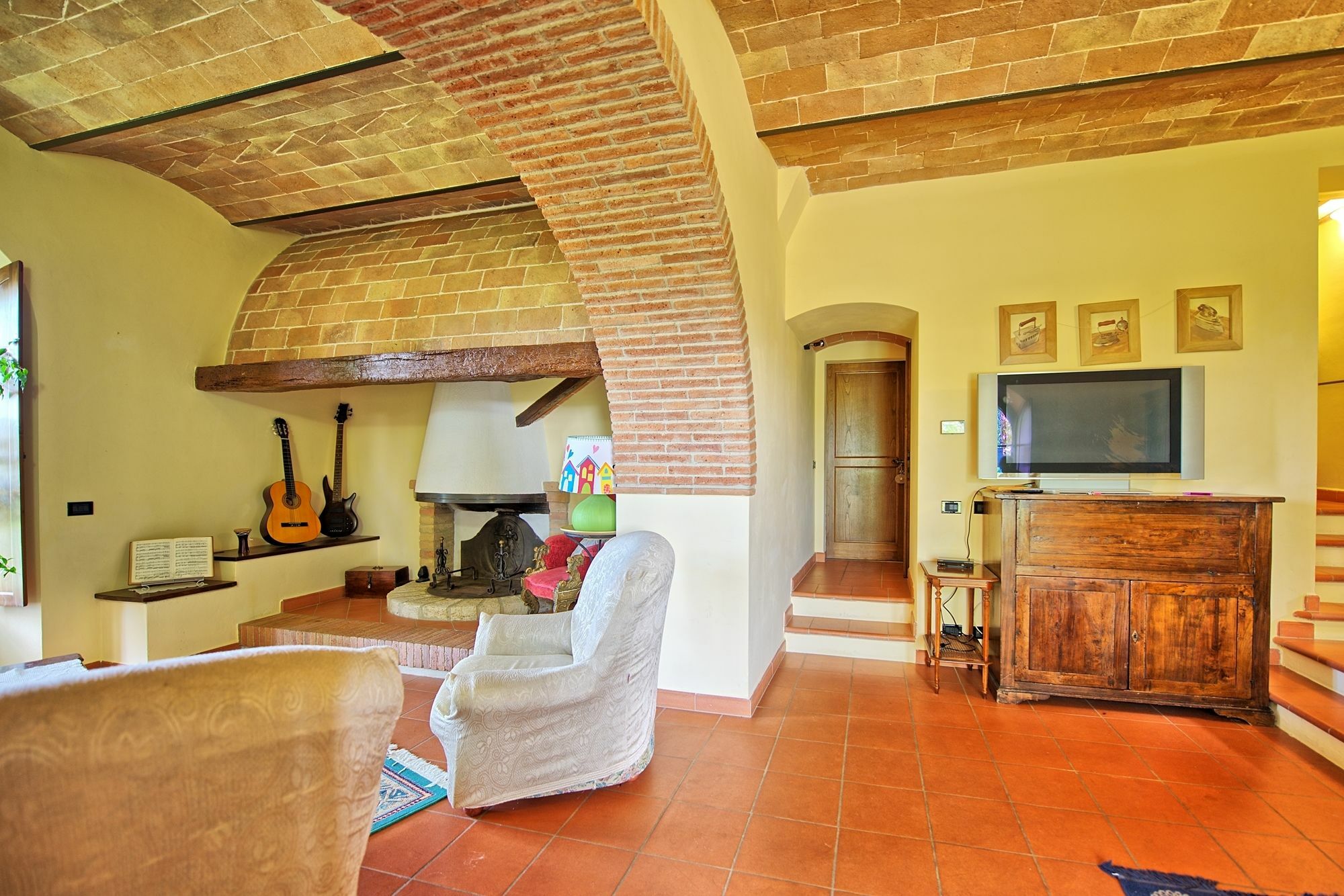 Villa Rachele Casole d'Elsa Luaran gambar