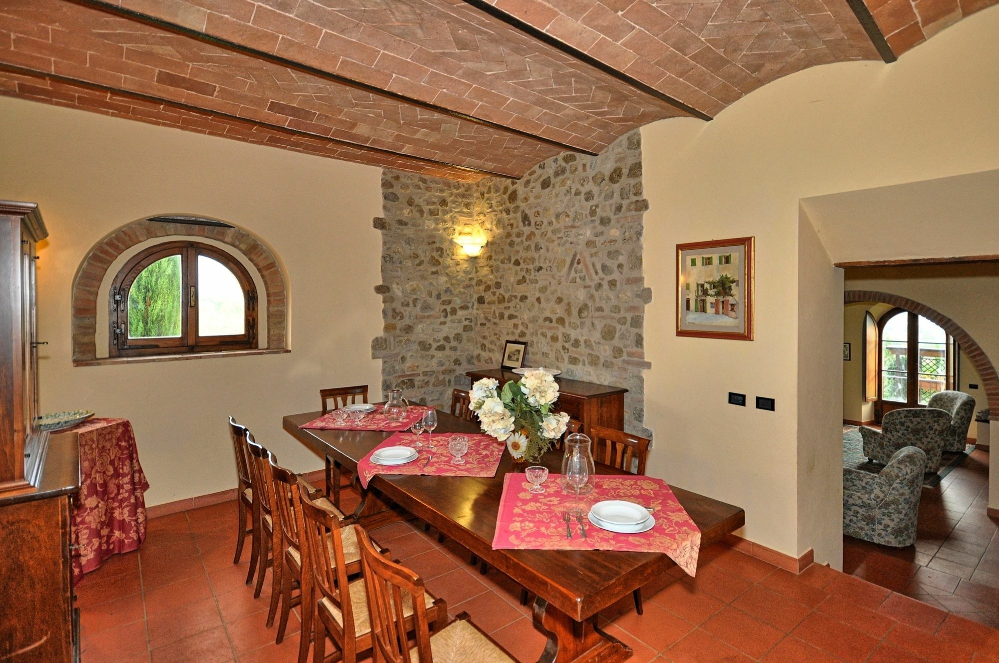 Villa Rachele Casole d'Elsa Luaran gambar